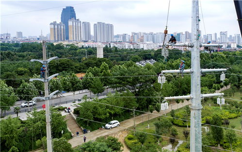 国网宿州供电公司 双回线路改造 助力城市建设